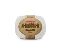 CÍRCULO Amigurumi - Hilo de algodón 100% virgen, 125 g, 254 metros, color natural