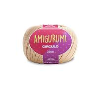 Circulo Amigurumi - Hilo de algodón 100% virgen, 125 g, 254 metros, porcelana