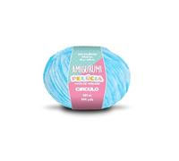 Circulo Amigurumi Pelucia - Ovillo de lana (131 m, 85 g), color turquesa