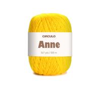 Circulo Anne Yarn 1289 - Hilo 100% algodón mercerizado, 147 g
