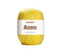Circulo Anne Yarn 1709 - Hilo 100% algodón mercerizado, 147 g