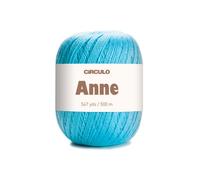 Circulo Anne Yarn 2151 - Hilo 100% algodón mercerizado, 147 g
