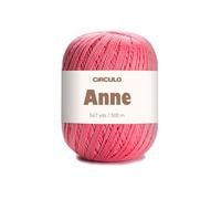 Circulo Anne Yarn 3048 - Hilo 100% algodón mercerizado, 147 g