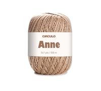 Circulo Anne Yarn 7625 - Hilo 100% algodón mercerizado, 147 g