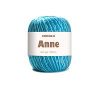 Circulo Anne Yarn 9113 - Hilo 100% algodón mercerizado, 147 g