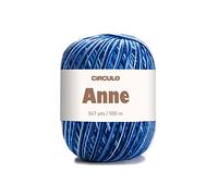 Circulo Anne Yarn 9172 - Hilo 100% algodón mercerizado, 147 g