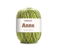 Circulo Anne Yarn 9462 - Hilo 100% algodón mercerizado, 147 g
