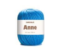 Circulo Anne Yarn - Hilo 100% algodón mercerizado, 147 g, 2500