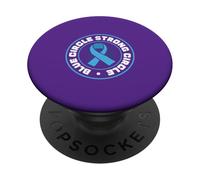 Círculo Azul, círculo Fuerte PopSockets PopGrip Adhesivo