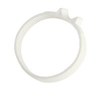 Círculo de ayuda de enfoque de lente de silicona blanca para un ajuste preciso de enfoque en fotografía con poca luz, mejora las claridades, círculo de enfoque blanco