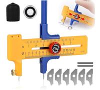 Círculo de corte, cortador circular de papel, dibujador circular, cortador de brújula, cortador de compás, para cortar cartón de papel, cortador redondo de plástico y latón