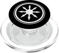 Círculo de Estrellas símbolo mágico del Caos PopSockets PopGrip para MagSafe