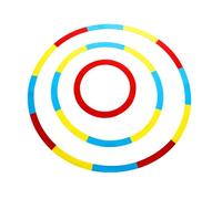 Círculo de golf para Chipping 3pcs poner círculos objetivo herramienta práctica plegable astillar y poner el entrenador