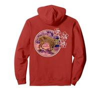 Círculo de Hibisco Bobcat Sudadera con Capucha