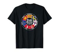 Círculo de los reinos anglosajones de Inglaterra Camiseta