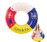 Círculo de natación flotante para piscina, Anillo de natación para adultos, Anillo de natación flotante inflable de verano, Juguete acuático altamente impermeable para piscinas domésticas, piscis