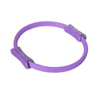 Círculo de yoga 32 cm, anillo mágico for pilates, entrenamiento espalda, adelgazamiento, fitness, gimnasia, anillos circulares for ejercicios(Purple)