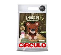 Círculo Kit de ganchillo Amigurumi - Safari - Todo incluido, instrucciones fáciles - Kit de ganchillo para principiantes - Juego de ganchillo - Kit de ganchillo de animales, hilo de amigurumi premium