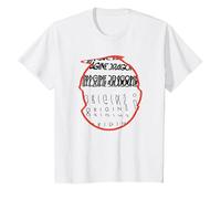 Círculo Rojo de Imagine Dragons Origins Camiseta, Niños, Blanco, 2 años