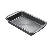 Circulon Momentum - Bandeja para horno, carbono, acero, plata, 26 x 39 x 6 cm
