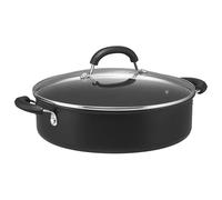 Circulon - Total - Sartén con tapa 28 cm, resistente antiadherente, anodizado duro, apto para inducción y horno y lavavajillas.