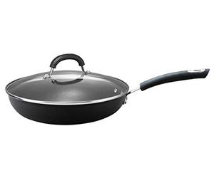 Circulon - Total - Sartén con tapa de 30 cm, antiadherente resistente, anodizado duro, apto para inducción y horno y lavavajillas.