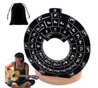 Círculos de Quinte, Círculos de guitarra de Quinte, disco de teoría musical de guitarra de acordes con soporte de soporte - Circuitos de quintas precisos para guitarristas, bajistas, pianistas