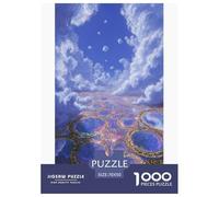 Círculos del Reino de Las Nubes Puzzles 1000 Piezas Juego De Reto Juguete Adultos Y Niños Juego De Puzzle Reto Educativo Actividad De Relax Regalo Decoración Hogar 70x50cm/1000pcs