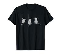 Circus Aerialist Cat Aerialist Yogi Dancer Aerial Lover Camiseta