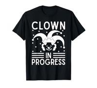 Circus Graphic Clown In Progress Circus Intérprete Camiseta