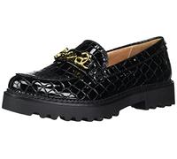 Circus NY by Sam Edelman Deana, Mocasín Mujer, Charol Crocco Negro, 38.5 EU