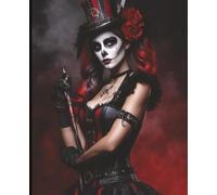 Circus of Madness Dia de los Muertos Ring Master Composition Notebook: A Striking College-Ruled Journal with a Haunted Carnival Twist and Sugar Skull Flair