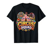 Circus Squad Carnival Theme Matching Group Party Apparel Camiseta