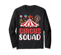 Circus Squad - Funny Circus Themed Birthday Party Costume Manga Larga