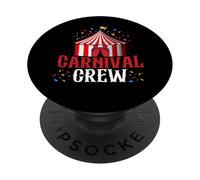Circus Staff Event Costume Carnival Staff Crew Tent Party PopSockets PopGrip Adhesivo