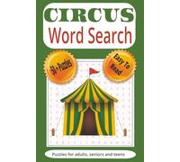 Circus Word Search Puzzle Book: The Big Top Word search Puzzle Book