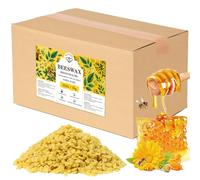 Cire d'abeille 9KG en granulés cire d'abeille biologique en granulés cire d'abeille pour la fabrication de bougies cire d'abeille pour la fabrication de bougies, soins de la peau DIY, baume à lèvres