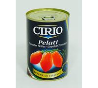 Cirio tomates pelados ciruelo 12x400g