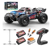 Cirmine Coche Teledirigido Adulto 1:18 Off-Road, Coche RC Todoterreno 4WD Alta Velocidad 36 km/h 2.4GHz, Vehículo RC 4x4 Impermeable con 2 Baterías Recargables 1300mAh ，Coche radiocontrol y ESC 30A.