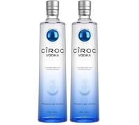 Cîroc Prémium Vodka, 40% vol, 70cl, Suave, Sabor a Cítricos (Paquete de 2)