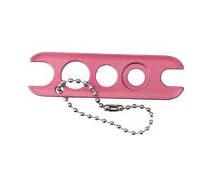 Cirraorive Abrebotellas de Pegamento, Tapón para Pegamento de Pestañas, Universal, Punta para Pegamento de Pestañas, Abridor de Botellas con Rodillo, Abridor de, Rosa
