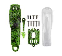 Cirraorive Carcasa para Cortapelos Eléctrica Juego Completo de Cubierta E Inferior Diseño Resistente a Temperaturas Compatible con Adecuada P, Verde