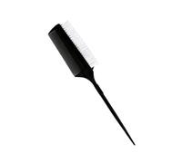 Cirraorive Cepillo Alisador, Cepillo Cardador, Peine de Cola, Peine Alisador, Peine de Doble Cara para Seccionar El Cabello, Peine para Peinar, PP, Negro