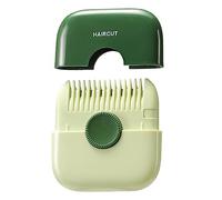 Cirraorive Peine Recortador de Cabello Mini, Herramienta de Corte de Cabello 2 en 1 para Adelgazar El Cabello, Peine Recortador de Cabello Profesional, Tamaño de, VERDE
