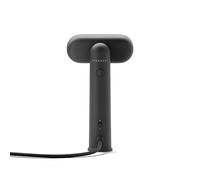 Cirrus Lite Travel Steamer de Steamery, 1200 W, Vapor 16 g/min, Caliente en 18 segundos, Portátil y compacta, Cabezal giratorio, Tecnología Dry Steam, Placa frontal calefactada, Charcoal