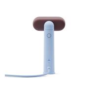 Cirrus Lite Travel Steamer de Steamery, 1200 W, Vapor 16 g/min, Caliente en 18 segundos, Portátil y compacta, Cabezal giratorio, Tecnología Dry Steam, Placa frontal calefactada (Sky and Terra)