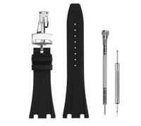 Cirtrar Correa de reloj de silicona compatible con Audemars Piguet Royal Oak Offshore 15703 15710