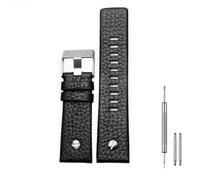 Cirtrar Correas de repuesto de cuero con barra de resorte de 26 mm compatibles con correa de reloj de cuero Diesel