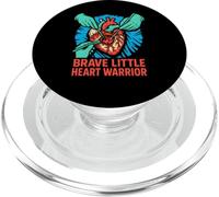 Cirugía a corazón Abierto Brave Little Heart Warrior Fun Kids PopSockets PopGrip para MagSafe