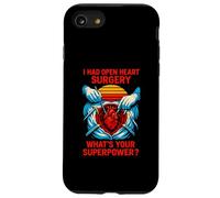 Cirugía cardíaca Whats Superpower Cool Mens Surgery Recuperar Carcasa para iPhone SE (2020) / 7/8